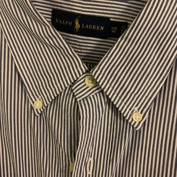 Ralph Lauren Seersucker Button Down - Picture 4 of 4